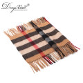 Most Popular Products Women Checked Cashmere Scarf For Factory Wholesale